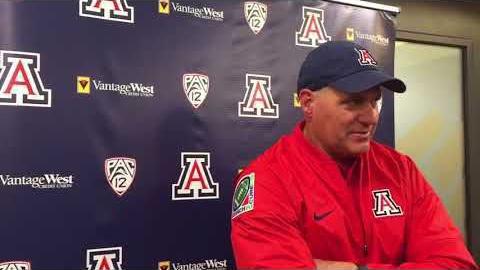 Watch: RichRod on Khalil Tate’s historic performance, Arizona’s victory over Colorado